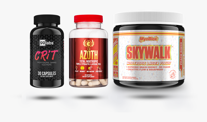 Myoblox Skywalk Nootropic Brain Octane, HD Png Download, Free Download