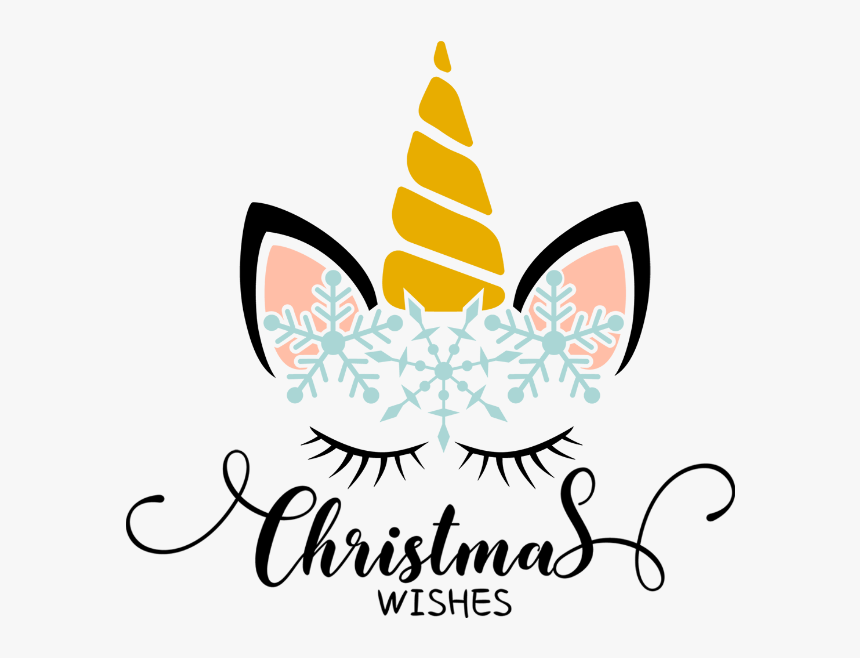 Christmas Wishes - Thank You Unicorn Labels, HD Png Download, Free Download