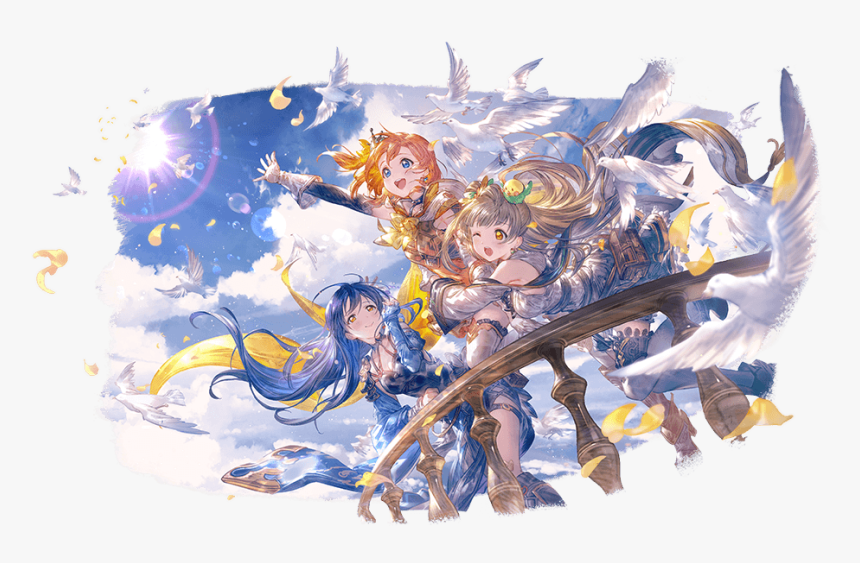 Honoka Umi Kotori Granblue Fantasy, HD Png Download, Free Download