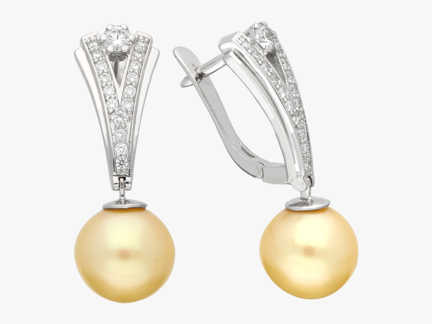 Earrings With Pearls - Earrings, HD Png Download, Free Download