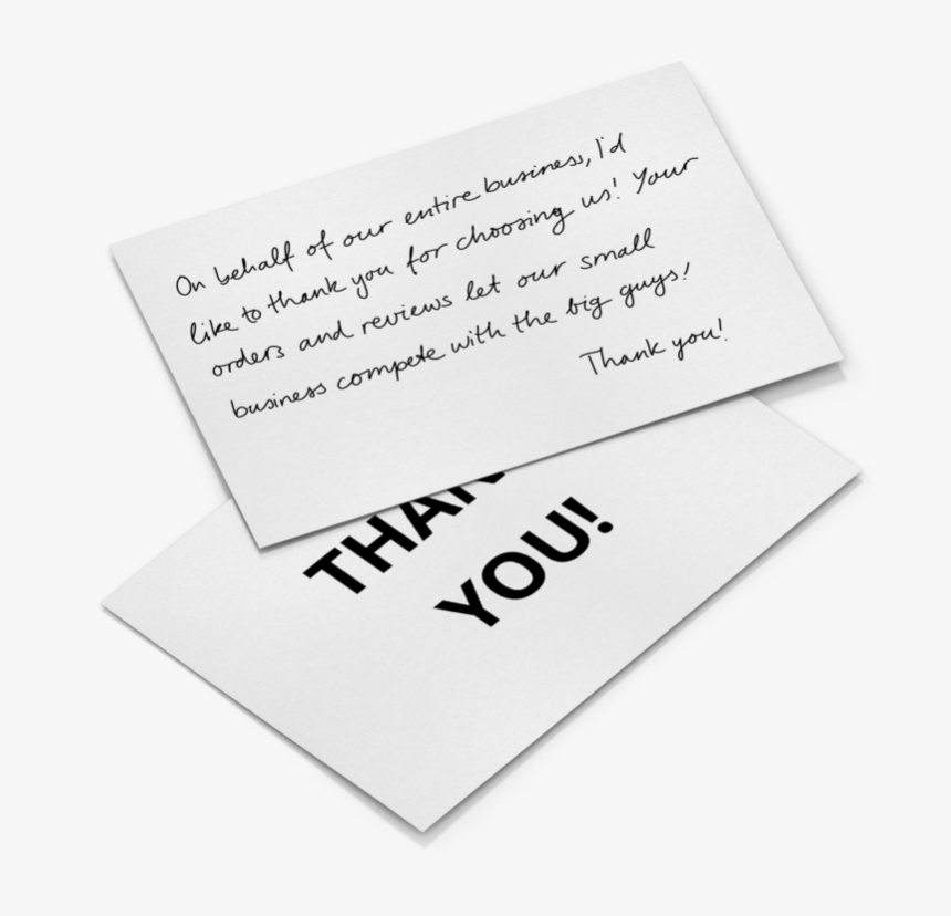 Thank You For Your Order Small Business, HD Png Download, Free Download