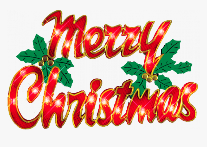 Merry Christmas Vector Png, Transparent Png, Free Download