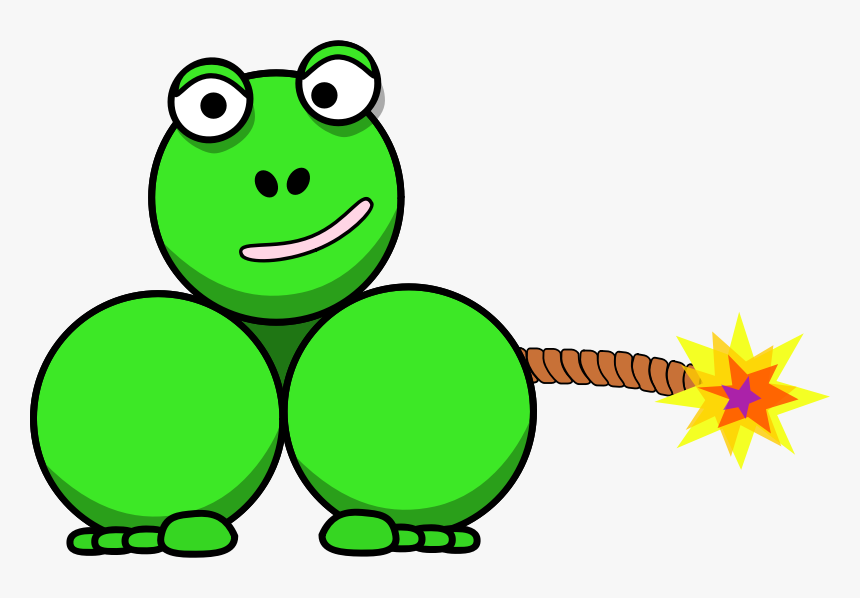 Knallfrosch - Frog Cartoon Clip Art, HD Png Download, Free Download