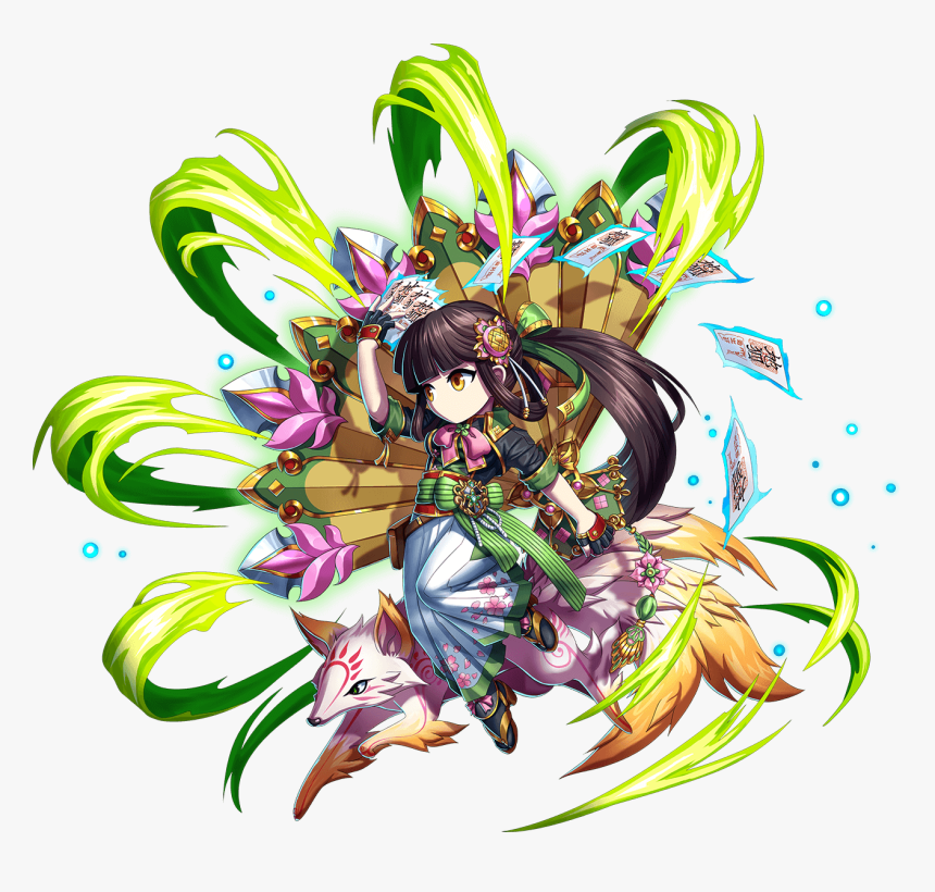 Unit Ills Thum - Brave Frontier Honoka And Hisa, HD Png Download, Free Download