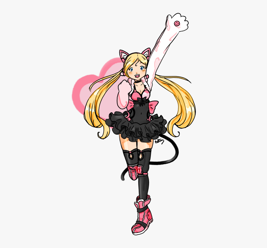 Here’s Lucky Chloe From Tekken That I Drew For The - Cartoon, HD Png Download, Free Download