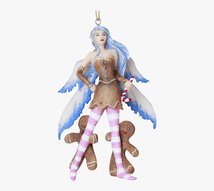 Gingerbread Fairy Hanging Ornament - Christmas Day, HD Png Download, Free Download