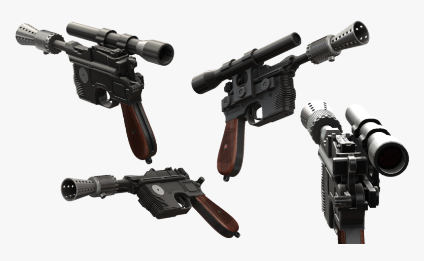 Dl-44 - Star Wars Dl 44 Blaster Pistol, HD Png Download, Free Download