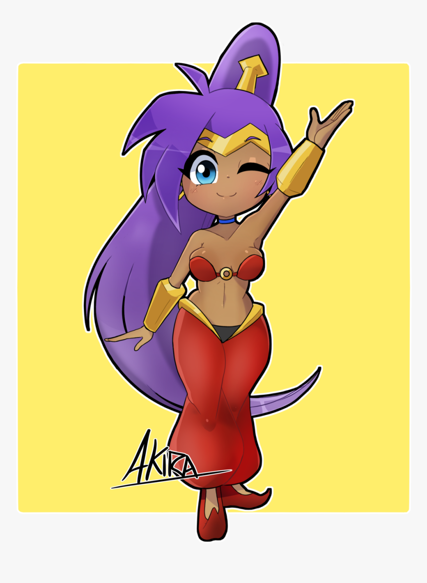 I’m Excited For The Next Shantae Game - Cartoon, HD Png Download, Free Download