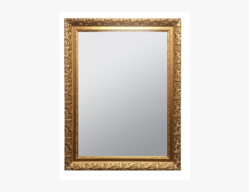 Antique Gold Rectangular Mirror, HD Png Download, Free Download