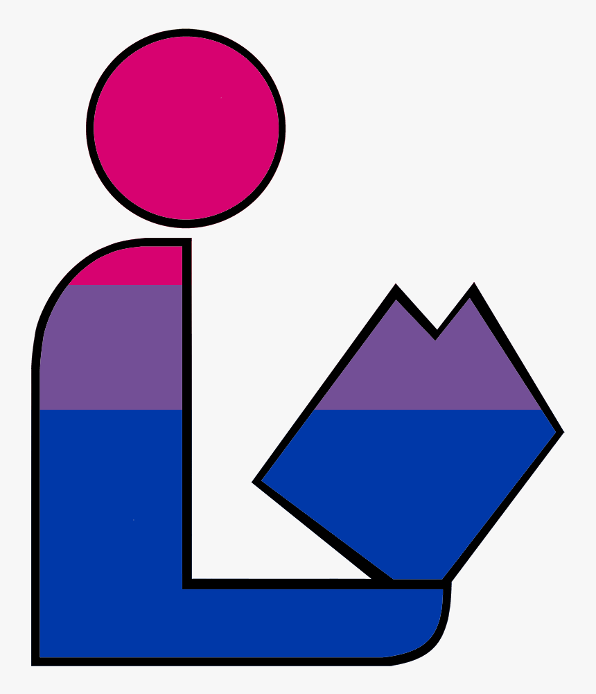 Bisexual Pride Library Logo, HD Png Download, Free Download