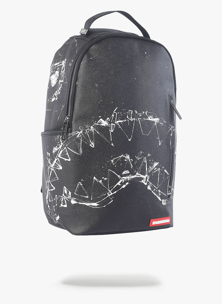 Sprayground Broken Glass Shark Backpack, HD Png Download, Free Download