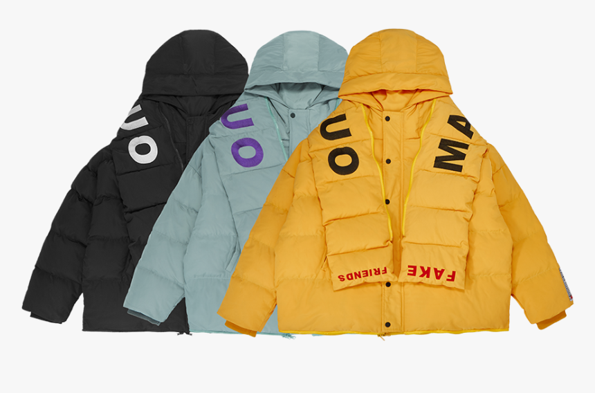 Streetwear-"fake Friends - Yellow Fake Friends Coat, HD Png Download, Free Download