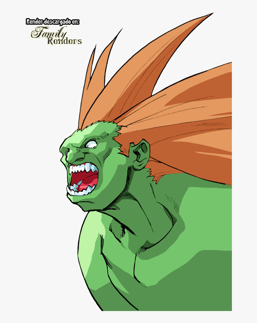 Png-blanka - Blanka Street Fighter Alpha, Transparent Png, Free Download