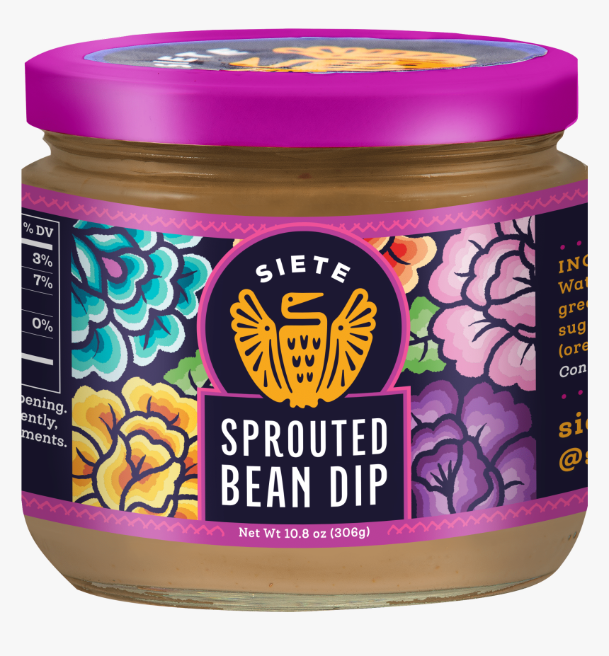 Siete Sprouted Bean Dip, HD Png Download, Free Download