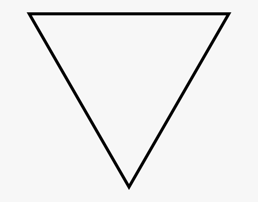 How To Find The Perfect Eye Wear - Upside Down Triangle, HD Png Download, Free Download