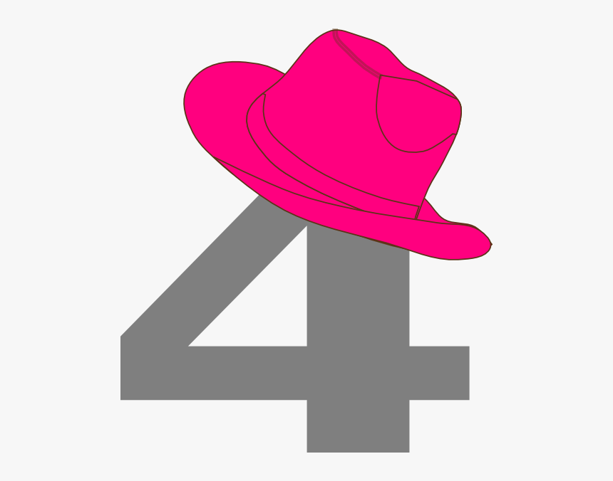 2 With Cowboy Hat Clip Art, HD Png Download, Free Download