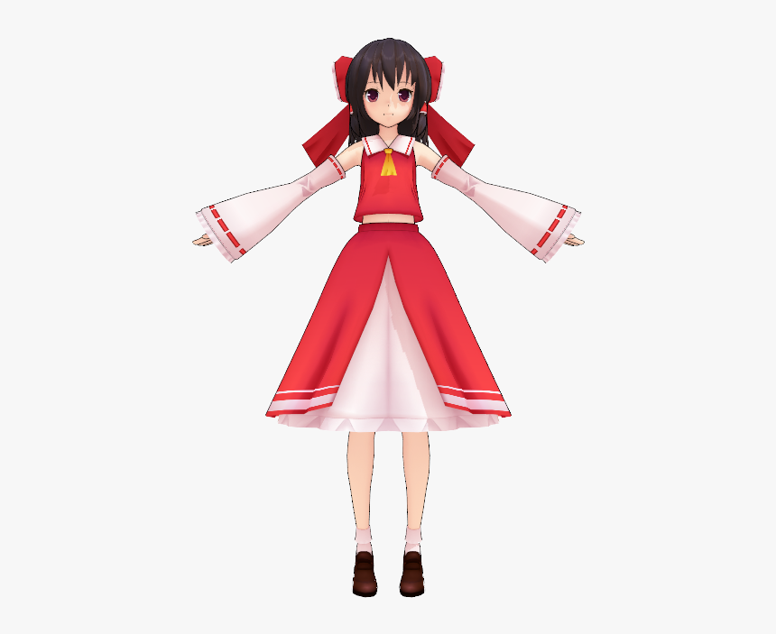 Reimu Nigamon - Mmd Nigamon, HD Png Download, Free Download