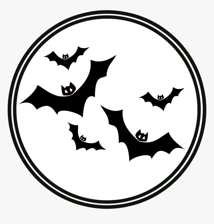 Bats Clipart Black And White, HD Png Download, Free Download