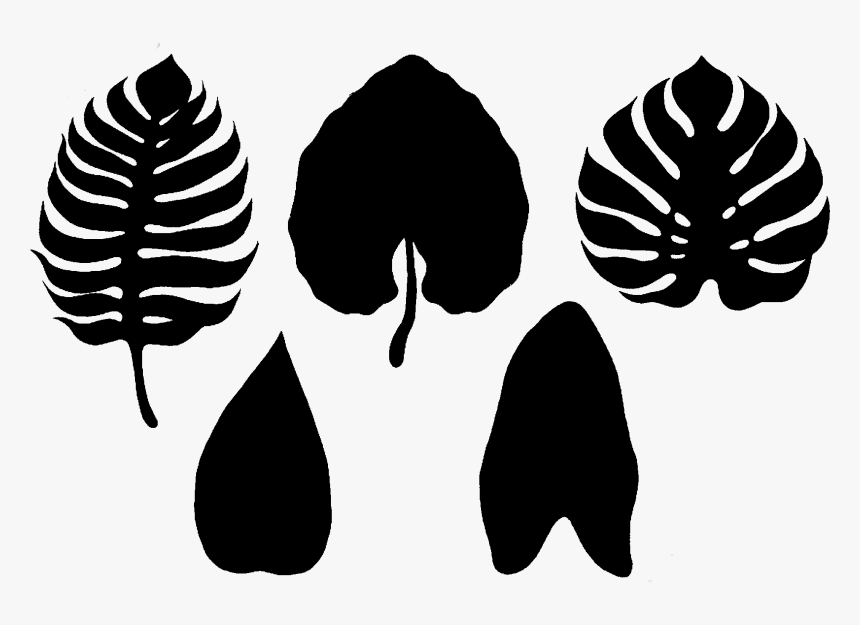 Leaf Clip Art Silhouette Tree Pattern - Illustration, HD Png Download, Free Download