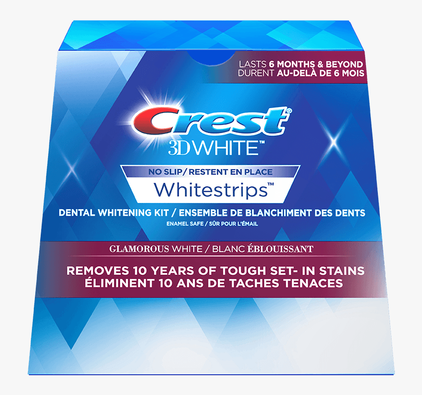 Crest Whitestrips - Crest 3d White White Strips, HD Png Download - kindpng