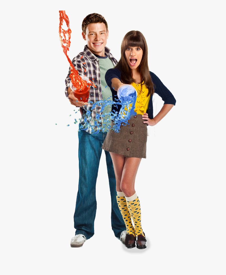 Finn & Rachel -legs - Glee Png Finn And Rachel, Transparent Png, Free Download