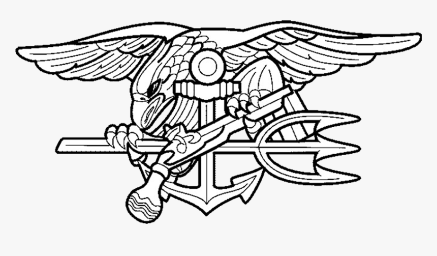 Logo Navy Seal Trident, HD Png Download, Free Download