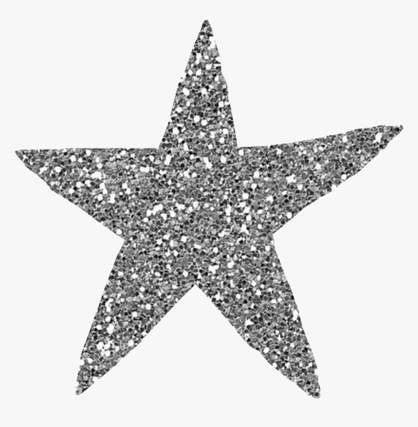 #star #glitter #silver #freetoedit - Minsk, HD Png Download, Free Download