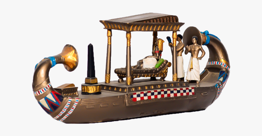 Ancient Egyptian Cleopatra Boat Statue - Boat, HD Png Download, Free Download