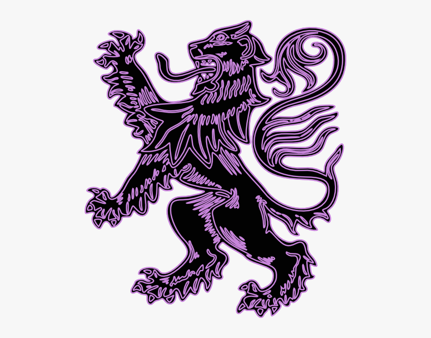 Transparent Lion Mascot Clipart - Coat Of Arms Red Lion, HD Png Download, Free Download