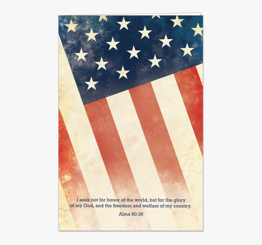 Program Cover - Flag Patriotic - Independence Day Bulletin Cover, HD Png Download, Free Download