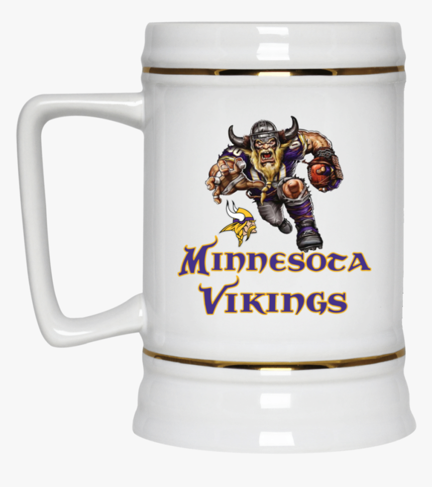 Minnesota Vikings Logo Player Mascot 22217 Beer Stein, HD Png Download, Free Download