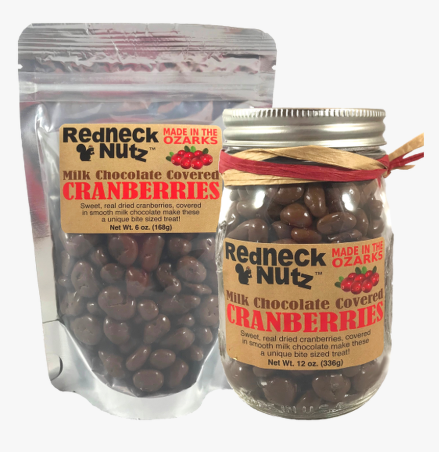 Redneck Nutz-milk Chocolate Covered Dried Cranberries, HD Png Download, Free Download