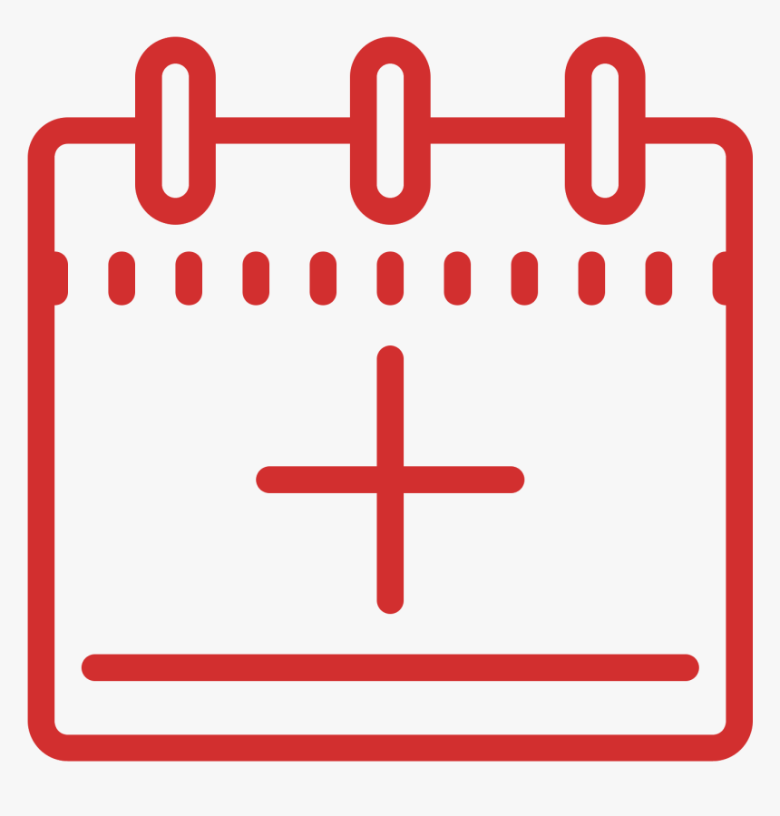 Calendar Plus Icon - Date Icon Png White, Transparent Png, Free Download