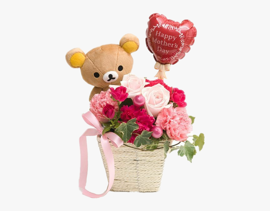 #rilakkuma #real #flower #valentine #bow #rose - すみっこ ぐらし 母 の 日, HD Png Download, Free Download