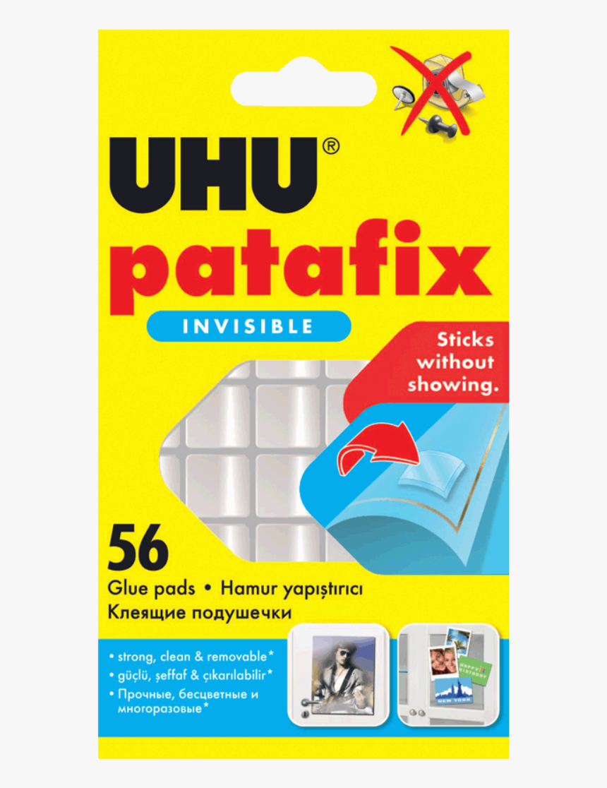 Patafix Invisible - Uhu Patafix Invisible, HD Png Download, Free Download