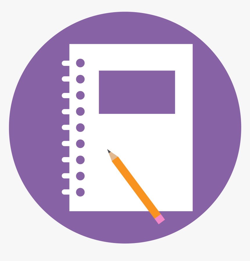 School Supply List Icon - Circle School Supplies Icon, HD Png Download, Free Download