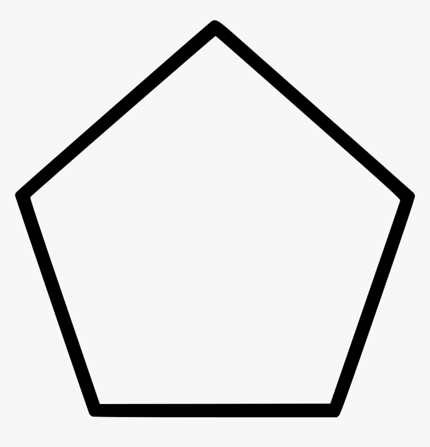 Polygon Pentagon Shape Transparent HD Png Download Kindpng