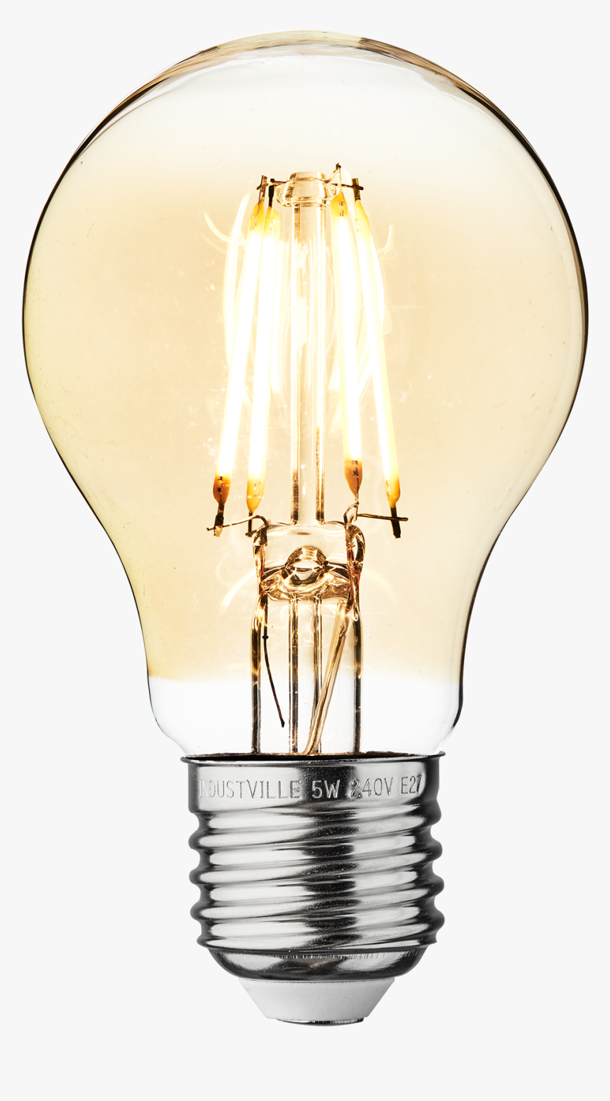 Edison Bulb Png - Bulbo Filamento 4w Led, Transparent Png, Free Download