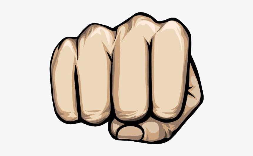 Punch Free Png Image - Punch Hand Vector Png, Transparent Png - kindpng