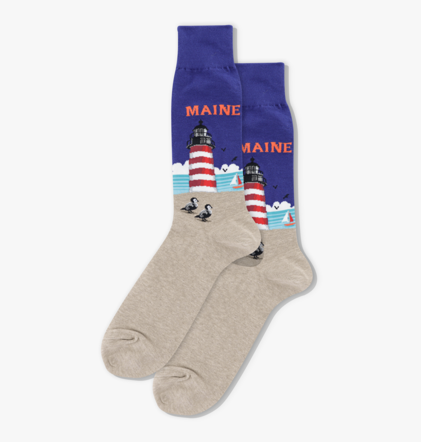 Men"s Maine Crew Socks"
 Class="slick Lazy Image Js - Sock, HD Png Download, Free Download