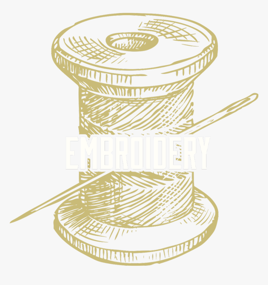 Embroidery-icon - Drawing, HD Png Download, Free Download