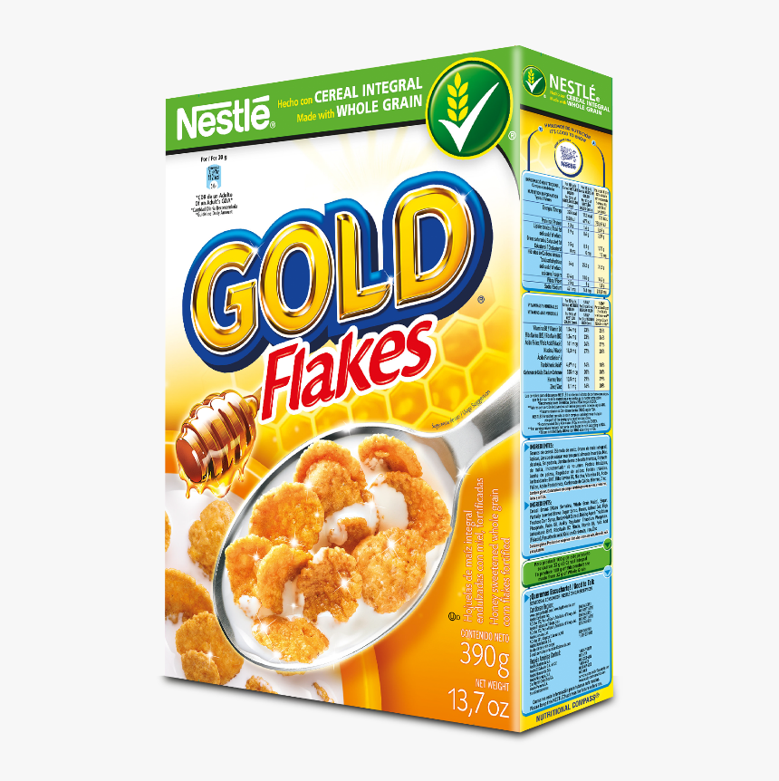 Connect With Us - Nestle Gold Corn Flakes, HD Png Download, Free Download