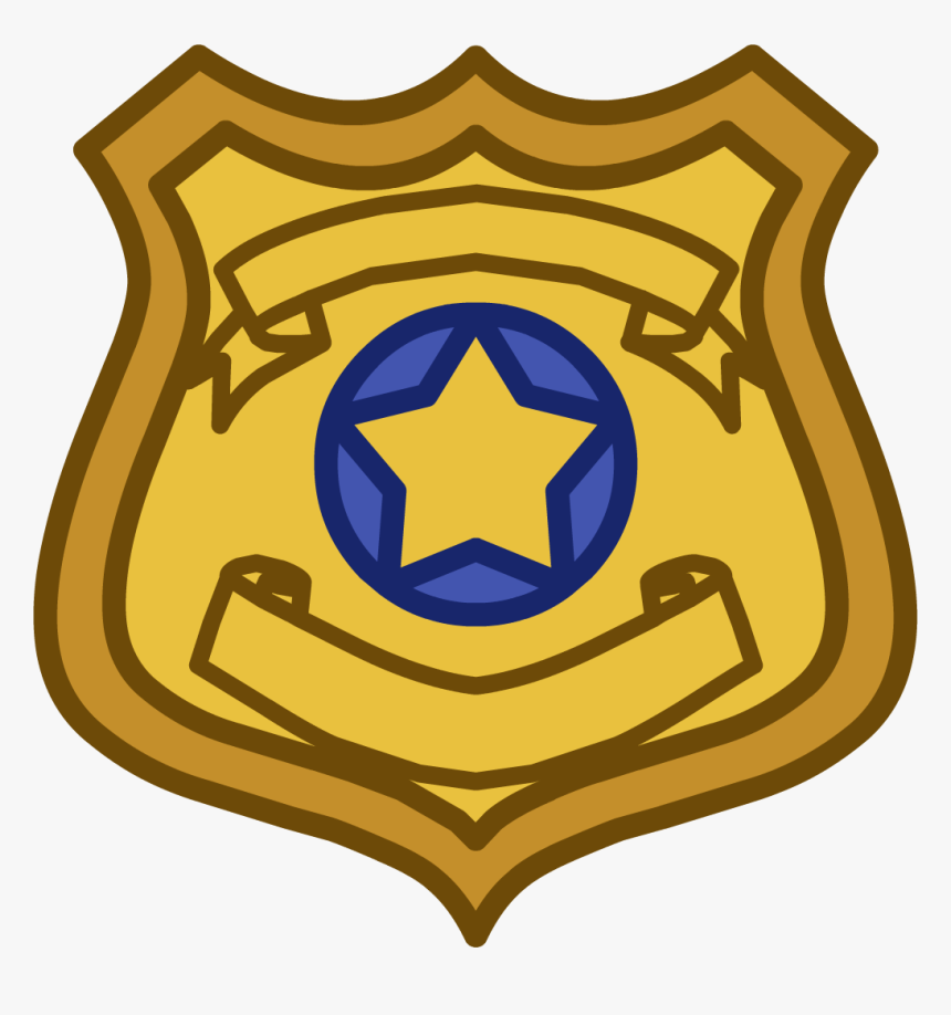 Official Club Penguin Online Wiki - Printable Zootopia Police Badge, HD Png Download, Free Download