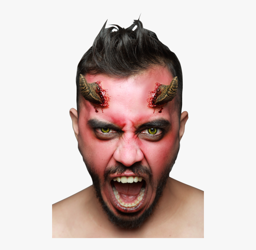 25147 - Devil Horns On Forehead, HD Png Download, Free Download