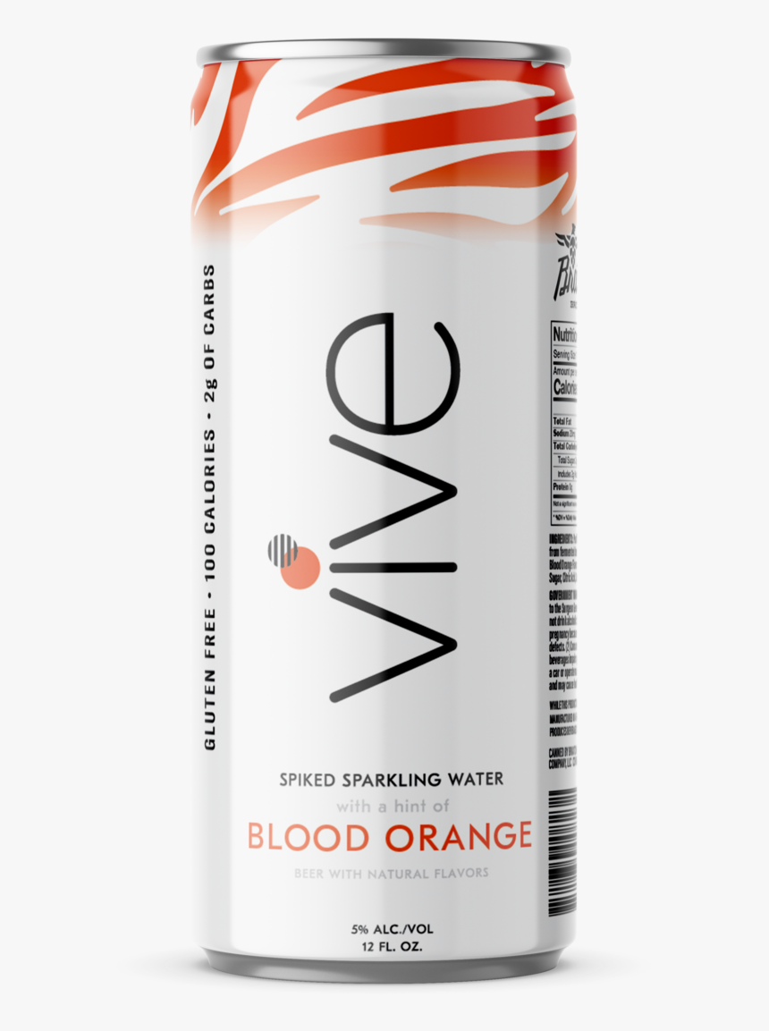 Vive Can Mockup Bloodorange Bengals Side - Sports Drink, HD Png Download, Free Download