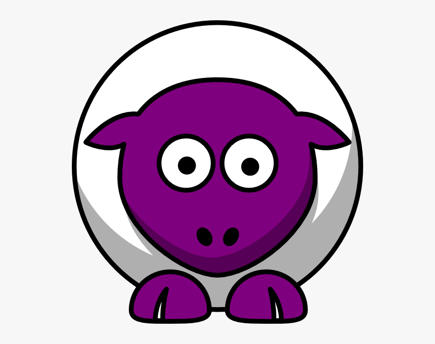 Sheep Looking Straight White - Cartoon Sheep Eating Grass Png ...