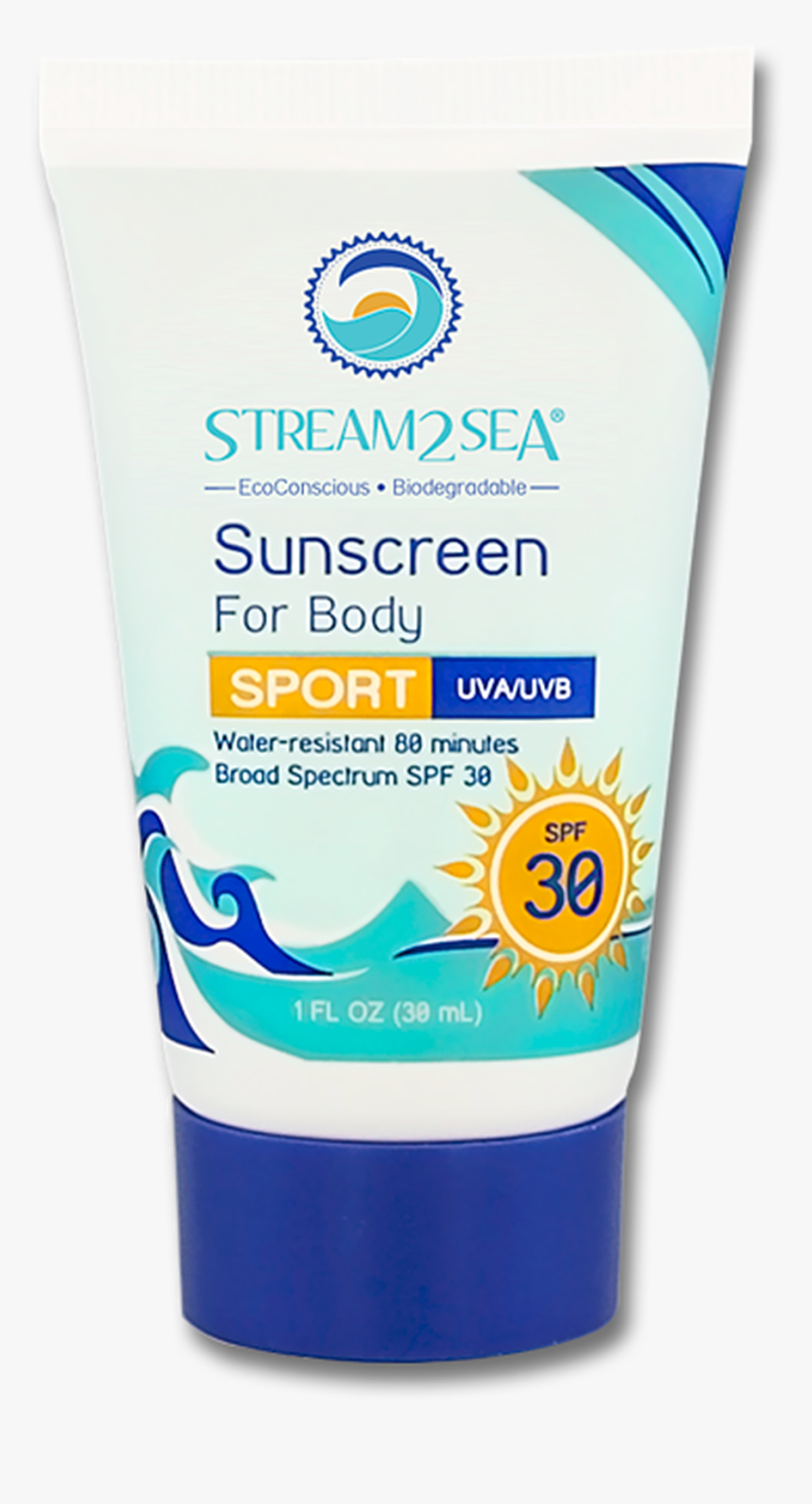 Stream2sea Spf 30 Sunscreen - Stream 2 Sea Png, Transparent Png, Free Download