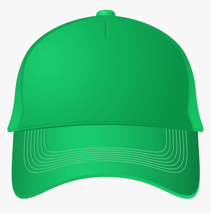 Green Baseball Cap Png Clipart - Green Baseball Cap Png, Transparent Png, Free Download