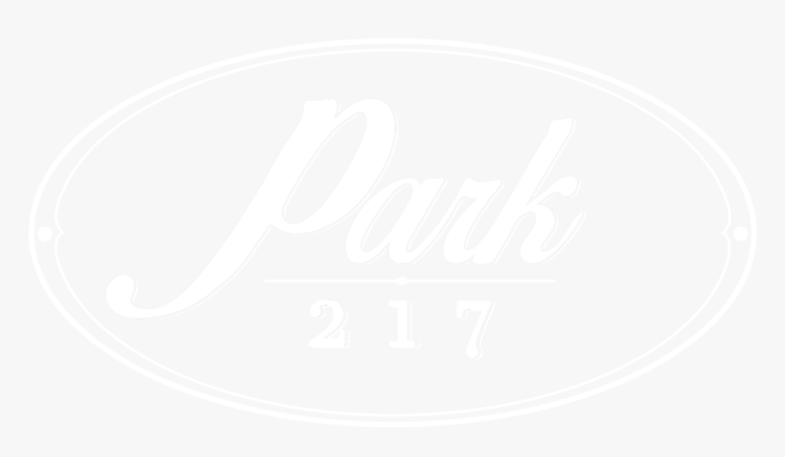 Park 217 Oval White - Calligraphy, HD Png Download, Free Download