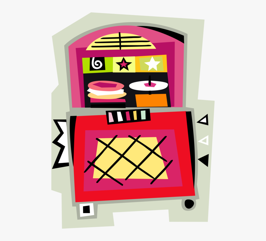 Jukebox Clipart Vector, HD Png Download - kindpng